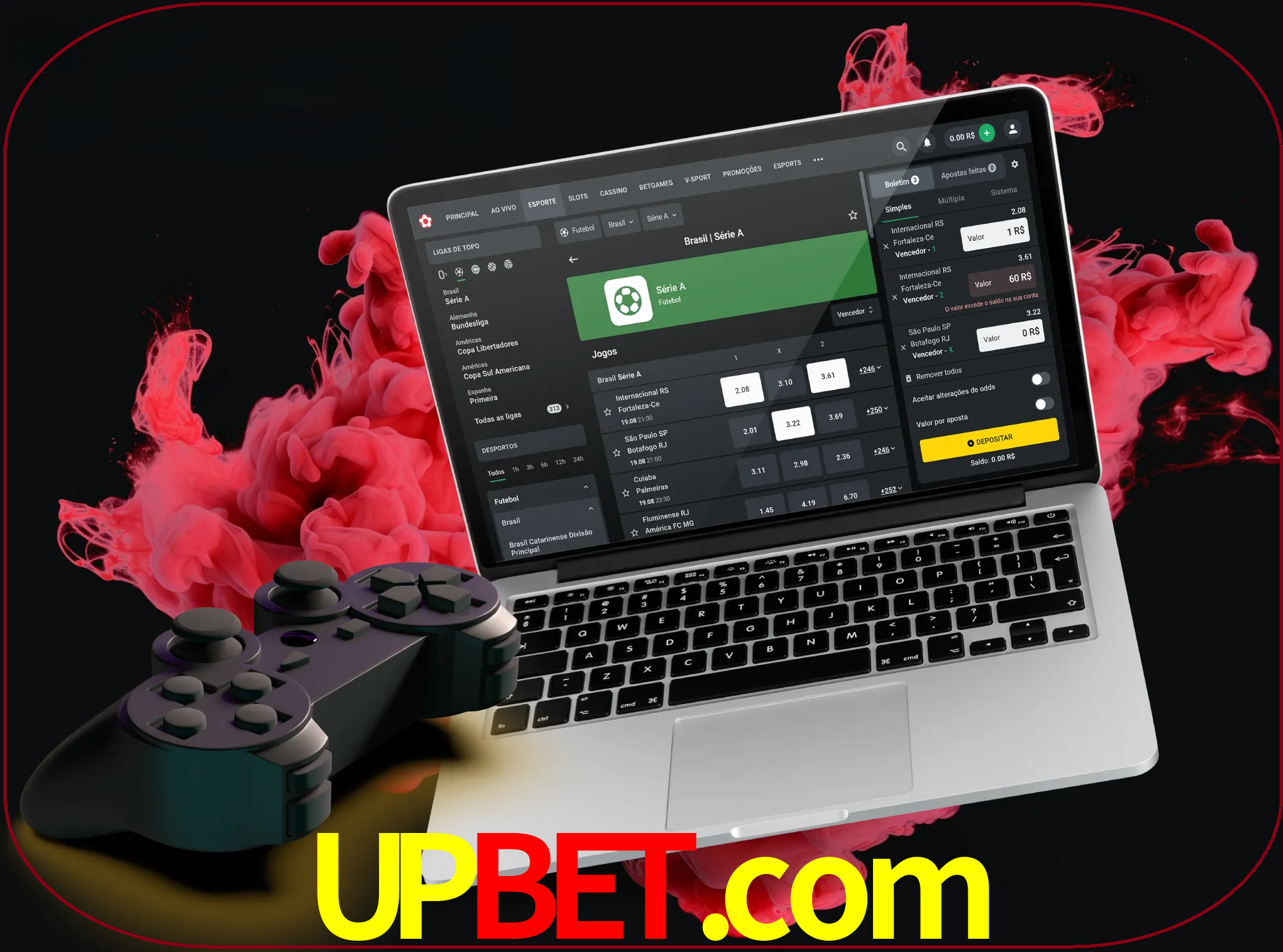 Visite a secção especial de jogos de vídeo em upbet para descobrir em que jogos pode apostar e ganhar muito dinheiro.