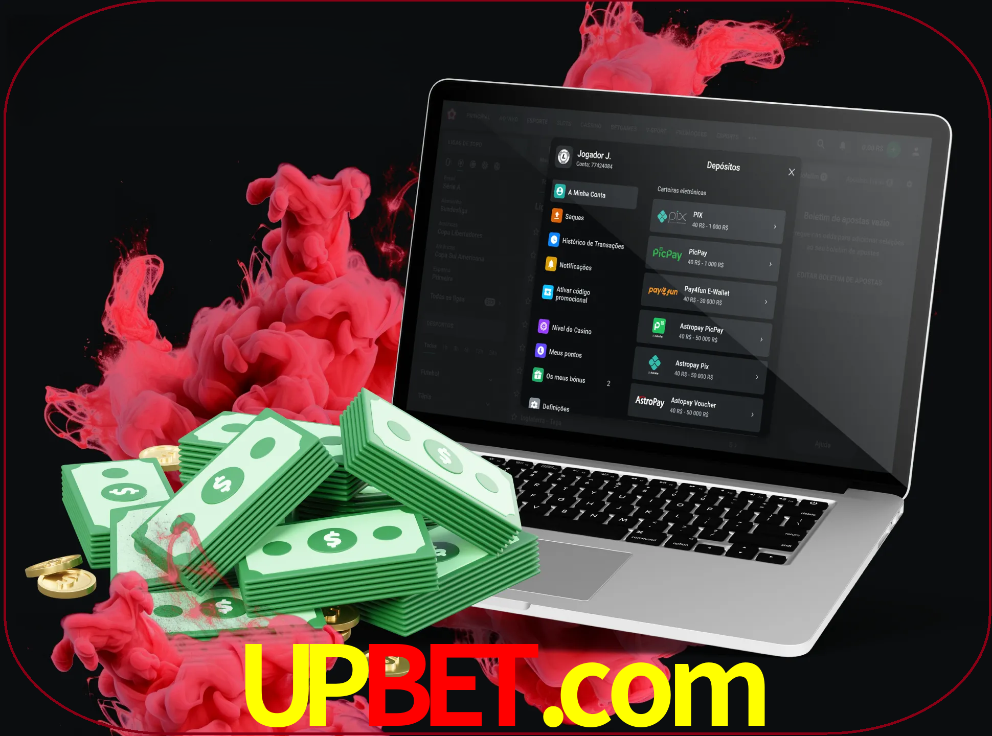 Para efetuar um depósito na sua conta upbet, basta escolher o método de depósito e especificar o montante.
