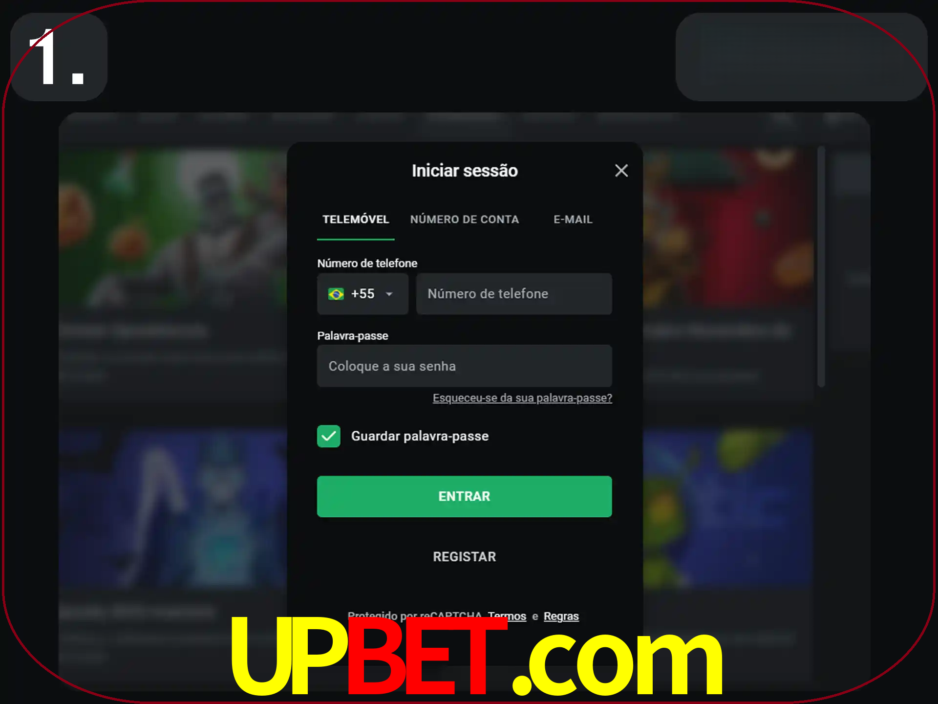 Acesse o site.